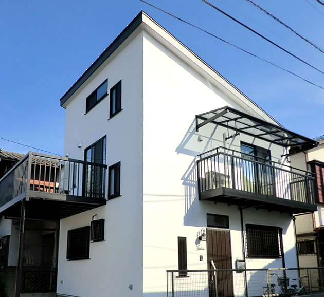 倉沢工務店で作る注文住宅　規格フリー型　規格型設計プラン“四角い家”